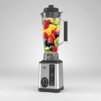 Blender Professionnel RAF en Inox - Moteur Puissant pour Smoothies, Soupes et Glace Pilée