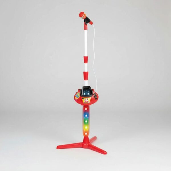 Microphone sur Pied Musical et Lumineux pour Enfant My Music World