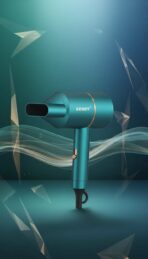 Sèche-cheveux Professionnel KEHEY - Séchage Rapide et Brillance - Vert Émeraude