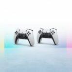 Pack Duo de Manettes Gaming Sans Fil 2.4G avec Station de Charge