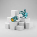 Pistolet à Bulles Géant Électrique - Style Bazooka pour Fêtes et Événements – Image 4