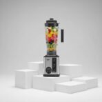 Blender Professionnel RAF en Inox - Moteur Puissant pour Smoothies, Soupes et Glace Pilée – Image 3