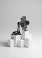 Support Téléphone Voiture KOUVOLSEN CH221 - Rotatif à 360° avec Ventouse Puissante