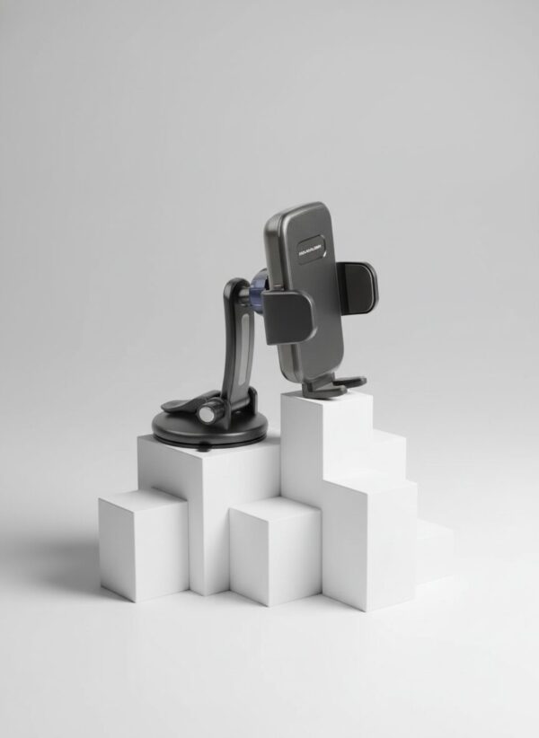 Support Téléphone Voiture KOUVOLSEN CH221 - Rotatif à 360° avec Ventouse Puissante