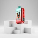 AIRMEZ XBEATS - Vape Jetable 2-en-1 avec Écouteurs Bluetooth Intégrés - Juicy Peach – Image 3