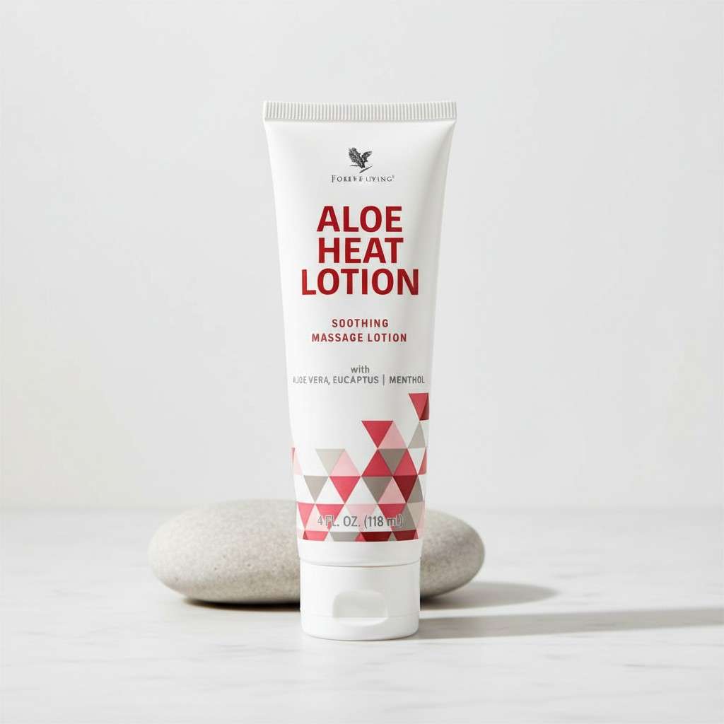 Forever Aloe Heat Lotion - Crème de Massage Chauffante et Apaisante – Image 5