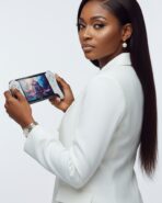 Console de Jeu Portable X18 – Écran Tactile & Manette Ergonomique – Blanc – Image 3