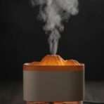 Humidificateur d'Air Ultrasonique Design Volcan - Diffuseur d'Arômes avec Lumière LED Ambiante – Image 4