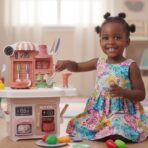 Dinette de Cuisine Jouet "Little Chef" pour Enfant - Ensemble Complet avec Accessoires – Image 6