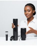 4 en 1 avec tire-bouchon électrique, aérateur et verseur rechargeables, coupe-capsule et bouchon à vide – Image 4