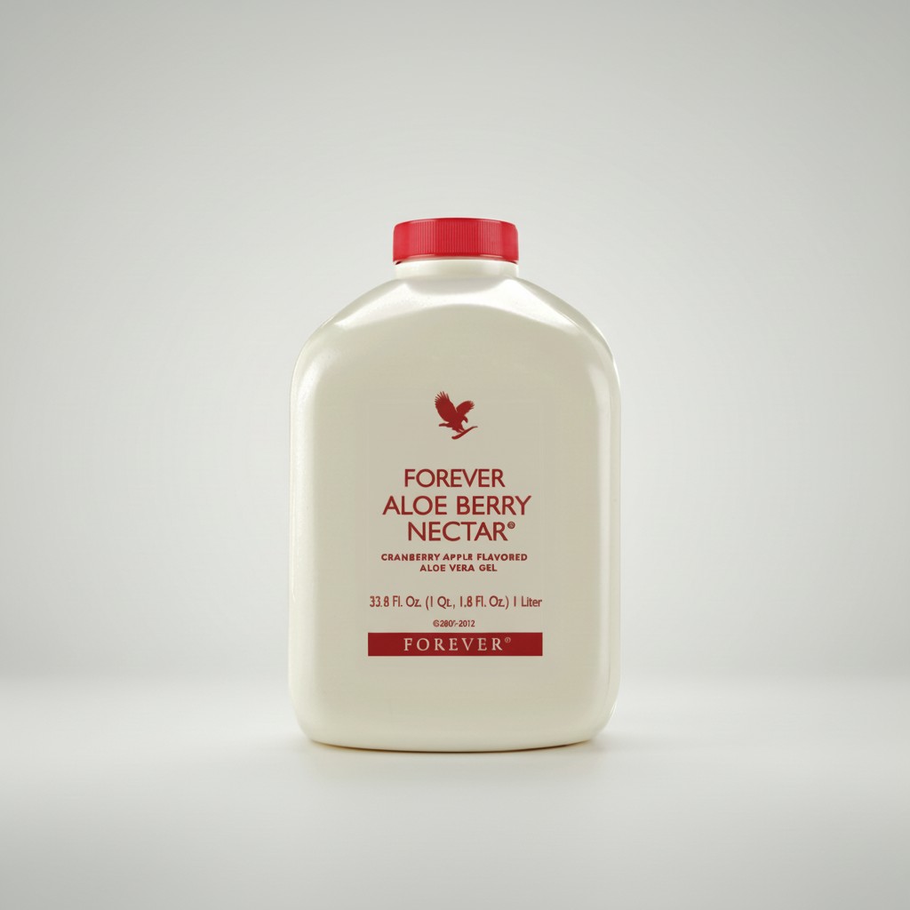 Forever Aloe Berry Nectar® - Pulpe d'Aloès, Canneberge et Pomme - 1L – Image 1