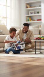 Voiture Robot Transformable WARRIOR - Jouet Électrique 2-en-1 avec Sons et Lumières – Image 4