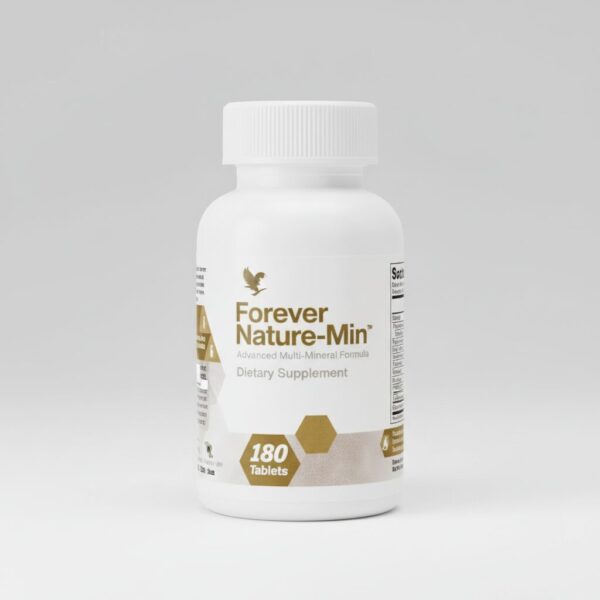 Forever Nature-Min - Complément Multi-Minéraux Essentiels pour Vitalité et Santé - 180 Comprimés