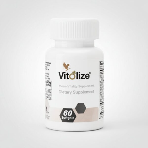 Forever Vitolize Homme - Complément pour Vitalité & Santé de la Prostate - 60 Gélules