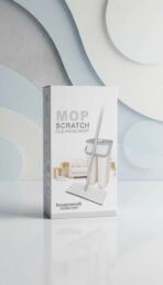 Mop Plat Auto-Essorant 'Scratch' avec Seau à Double Compartiment – Image 7