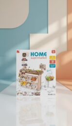 Mon Premier Supermarché 'Home Market' - Jouet d'Imitation Complet avec Caisse et 58 Accessoires – Image 2