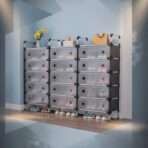 Organiseur de Chaussures Modulaire 7 Niveaux - Meuble de Rangement Gain de Place – Image 5