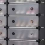 Organiseur de Chaussures Modulaire 7 Niveaux - Meuble de Rangement Gain de Place – Image 11