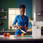 Ensemble d'Ustensiles de Cuisine HEESEM - 13 Pièces avec Bloc de Rangement – Image 5