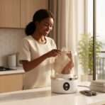 Mini Machine à Laver Portable Compacte pour Sous-vêtements et Textiles Délicats – Image 3