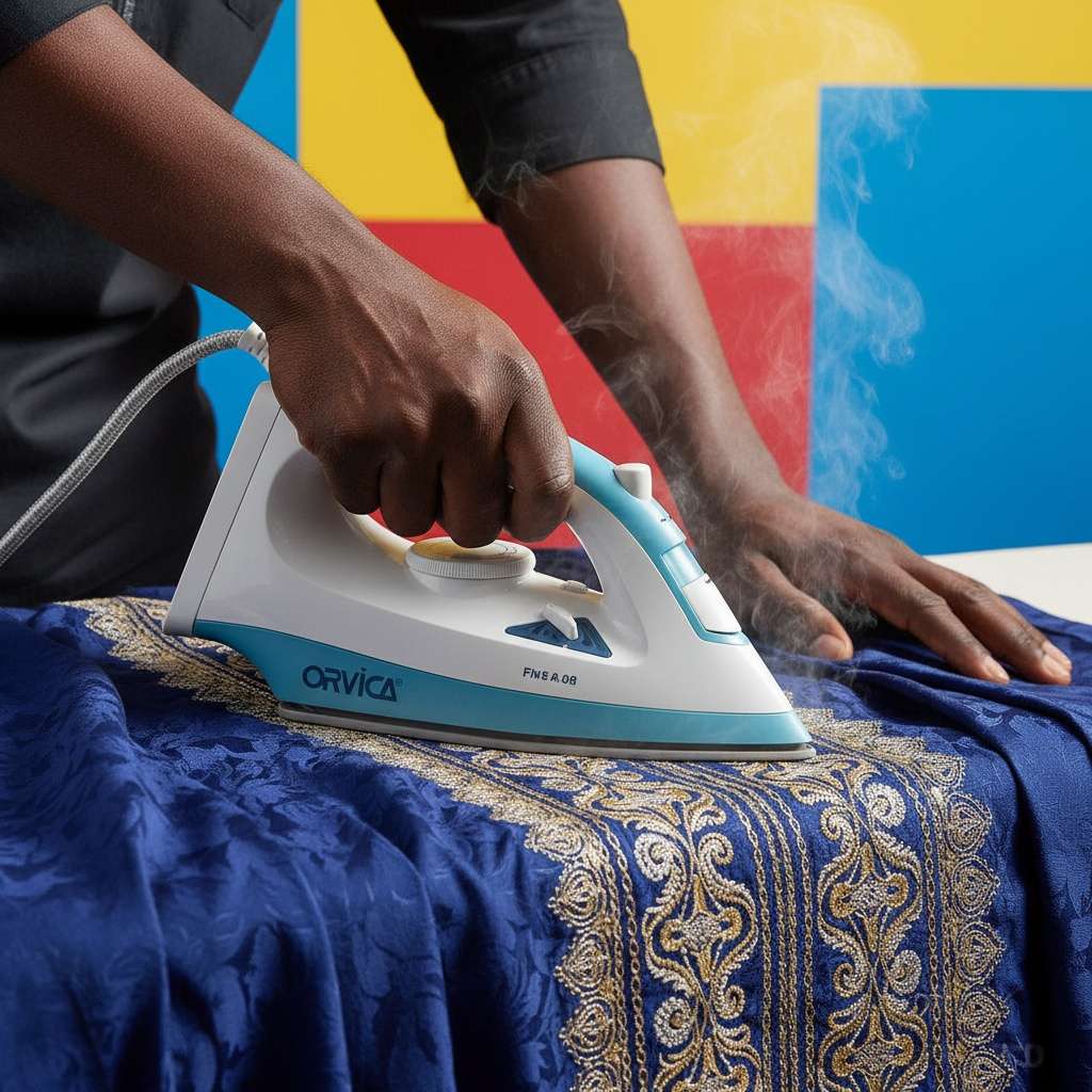 Ad_1x1_2 (6) Fer à Repasser à Vapeur Électrique Orvica ORM-088 - 1200W – Image 1