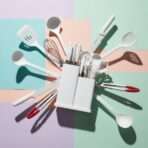 Ensemble d'Ustensiles de Cuisine HEESEM - 13 Pièces avec Bloc de Rangement – Image 10