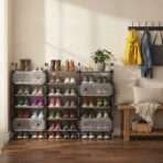 Organiseur de Chaussures Modulaire 7 Niveaux - Meuble de Rangement Gain de Place – Image 10