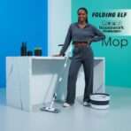 Balai Serpillère Pliable Folding Elf avec Seau Rétractable - Housework Cleaning Expert – Image 3