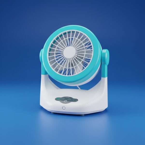 Ventilateur Brumisateur de Bureau JY-102 - Rafraîchisseur d'Air 3-en-1 avec LED
