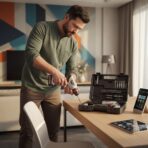 Perceuse-Visseuse Sans Fil Professionnelle JOUST MAX 4.2V - Kit Complet 45 Pièces avec LED et Charge USB – Image 2