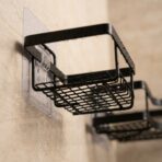 Étagère d'Angle de Douche – Corner Shower Caddy, Rangement Salle de Bain Sans Perçage – Image 3