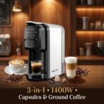 Machine à Café 3en1 SOKANY SK-04031 – 1400W, Multi-Capsules & Café Moulu, Réservoir 700 mL – Image 2