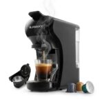 Machine à Café à Capsules JAMAKY JMK9012 – Multi-Capsules 1450W, 19 Bars, Réservoir 0,6L