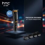 Tondeuse à Cheveux Rechargeable HTC AT-509 – Tondeuse Cheveux & Barbe Sans Fil – Image 3