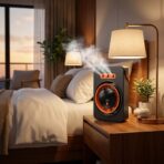 Ventilateur Humidificateur Portable Rechargeable – Mini Ventilateur Brumisateur 100 Vitesses – Image 3