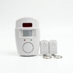 Mini Alarme Sans Fil avec Détecteur de Mouvement – Sirène 105 dB, 2 Télécommandes – Image 2