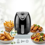 Friteuse Sans Huile « Air Fryer » 1000W – Cuisson Saine, Minuteur 30 min & Thermostat 200°C – Image 2