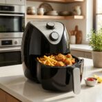 Friteuse Sans Huile « Air Fryer » 1000W – Cuisson Saine, Minuteur 30 min & Thermostat 200°C