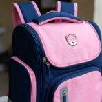 Sac à Dos Scolaire Enfant « Ourson » Ergonomique – Rose – Image 5