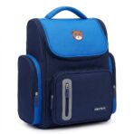 Sac à Dos Scolaire Enfant « Ourson » Ergonomique – Bleu