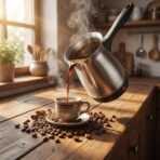Cafetière Électrique Turque Mylongs KF-003 – 0,5L, Base Rotative 360°, Chauffe Rapide – Image 3