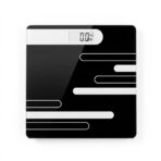 Balance Pèse-Personne Électronique en Verre – Écran LCD, Haute Précision 180kg – Noir – Image 3