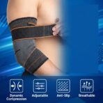 Coudière de Maintien Sport SAIBIKE – Manchon de Compression Coude Réglable Anti-Douleur – Image 5