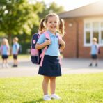 Sac à Dos Scolaire Enfant « Ourson » Ergonomique – Rose – Image 3