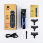 Tondeuse à Cheveux Rechargeable HTC AT-588 – Écran LED, Sans Fil – Image 4