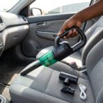 Aspirateur Portable Multifonction Sans Fil Vert – Maison & Voiture, Rechargeable USB avec Accessoires – Image 4