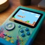 Console de Jeux Portable Rétro G5 Game Box – 500 Jeux, Écran Couleur, Sortie TV – Image 2