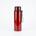 Bouteille Thermos Isotherme en Inox 800 ml – Gourde Sous Vide avec Bandoulière, Sans BPA