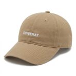 Casquette Baseball Brodée « COVENRAT » Coton Réglable Unisexe – Kaki