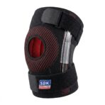 Genouillère de Maintien Néoprène SAIBIKE 7342 – Support Rotule avec Baleines Métal, Réglable